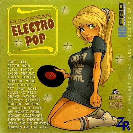 Various Artist - European Electro Pop (2016) [MP3]